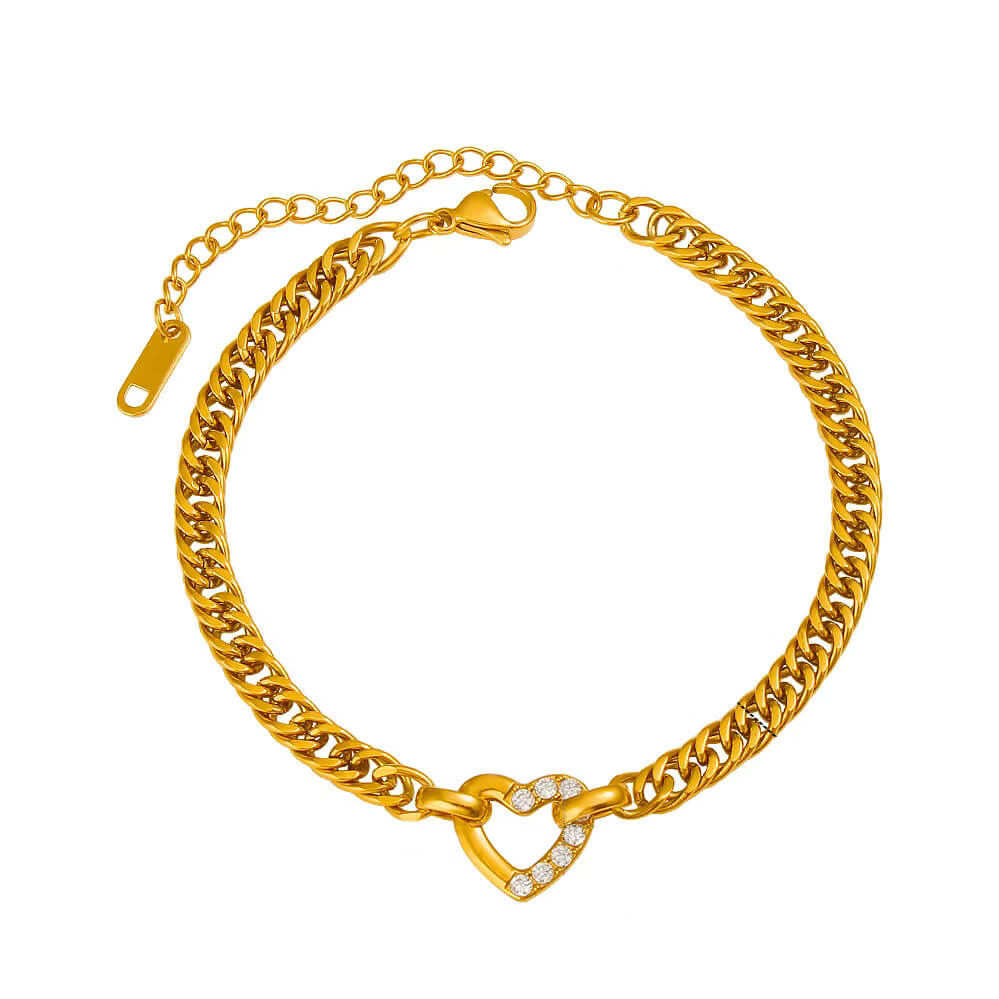 Armband Kärlekshjärta