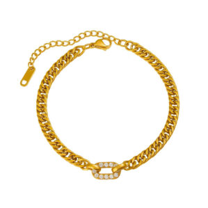 Armband ovalt ring